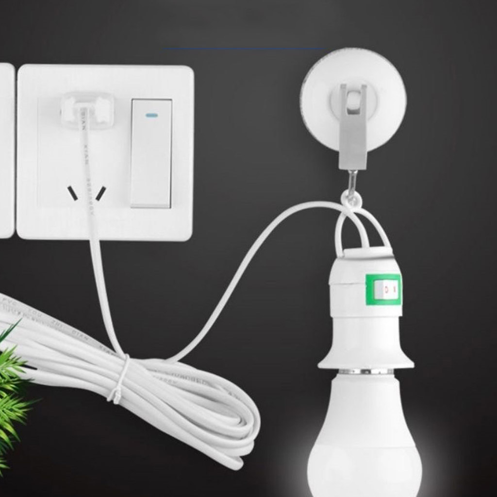 NEOBEE ขั้สสายไฟพร้อมหลอดไฟ LEDe27 5w 7w 9w 12w 15w 18w 24w แสงขาว/แสงวอร์ม ประหยัดพลังงาน