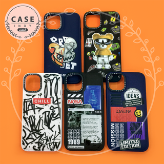 Samsung A12 A23(5G) A53(5G) A73(5G) เคสนิ่มซิลิโคน TPU ด้านหลังนูนกันเลนส์กล้อง casetify พิมพ์การ์ตูนลายเท่