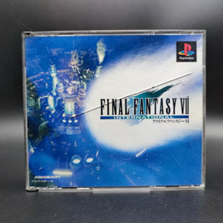 FINAL FANTASY VII 7 International แผ่นมีรอยบ้าง เล่นได้ ฝากล่องปริ ไม่มีคู่มือ PlayStation PS1