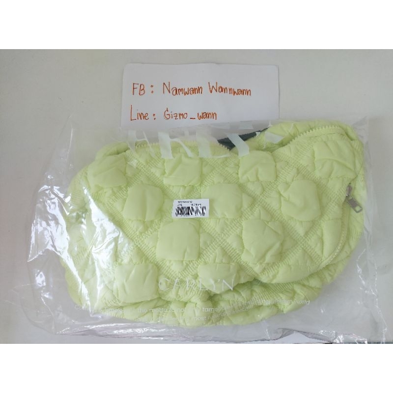 พร้อมส่ง🇹🇭 Cralyn cozy M lime neon