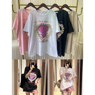 🌈❣️Winny Shop❣️เสื้อปักลายสุดน่ารักกก ทรงโอเว่อไซส์ ผ้านุ่มใส่สบาย ลายเก๋แมทได้กับทุกแบบ❤️‍🔥🎊