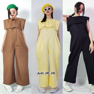 Jumpsuit แขนกุด ปกทหารเรือ