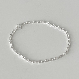 (bracelet)  : MINI CEREAL CHAIN BRACELET SILVER 925  / สร้อยข้อมือเงินแท้  กำไลข้อมือเงินแท้ / YOUR WISHLIST