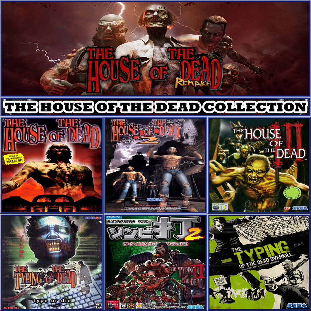 [ PC GAME แฟลชไดรฟ์ ] The House of the Dead Collection 7 IN 1 [ เสียบแฟลชไดรฟ์ติดตั้งได้เลย ]