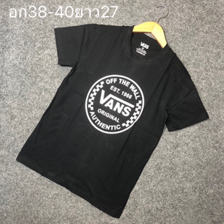 เสื้อยืดคอกลม Vans พร้อมส่ง🚚