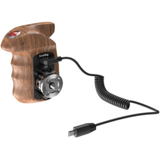 SmallRig - HSR2511 Right Side Wooden Hand Grip with Record Start/Stop Remote Trigger for Sony Mirrorless Cameras