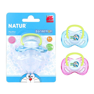 NATUR จุกนมหลอก Doraemon รุ่น 45124 [เหมาะสำหรับเด็กอายุ 6 เดือนขึ้นไป]