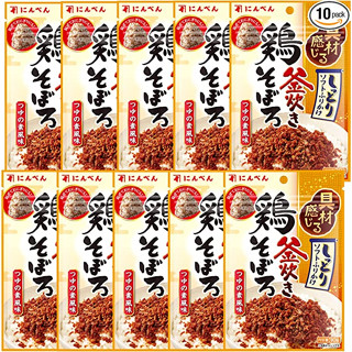 Ninben Minced Chicken Furikake Tsuyu Flavour 30g x 10 [ส่งตรงจากญี่ปุ่น]