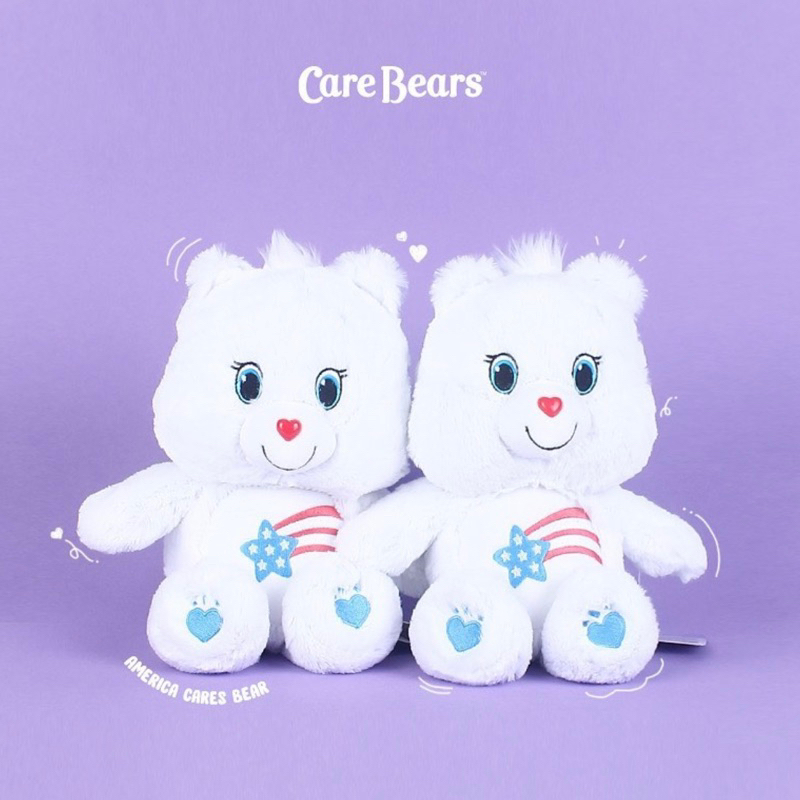 Care Bears-ตุ๊กตาหมีแคร์แบร์ America bear ลิขสิทธิ์แท้100%🧸🫶🏻