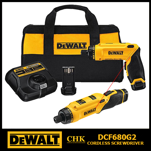 ดีวอลท์ ไขควงไฟฟ้าไร้สายระบบไจโร 7.2V รุ่น DCF680G2-KR