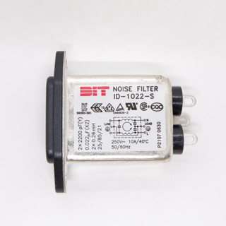 Noise Filter DIT รุ่น ID-1022-S, 10A, 250V