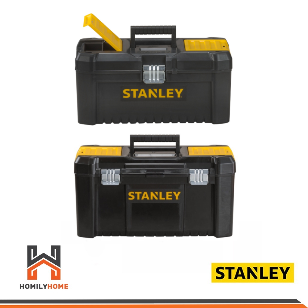 STANLEY กล่องเครื่องมือช่าง Essential 16" รุ่น STST1-75518 19" รุ่น STST1-75521 กล่องเครื่องมือ