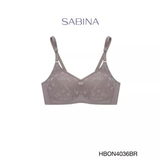 Sabina เสื้อชั้นใน (ไม่มีโครง ไม่มีฟองน้ำ ไม่ดันทรง  เก็บทรงดี) Habpy Adult