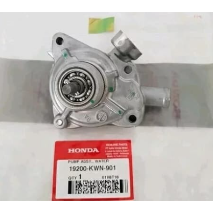 ปั๊มน้ำ Click125i/PCX150 แท้เบิกศูนย์ ชุดใหญ่ 19200-KWN-901 น้ำยาหล่อเย็น ผลิตในอินโดนีเซีย