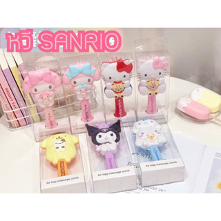 หวีแปรงแบบมีด้ามจับลาย sanrio ขนนิ่ม