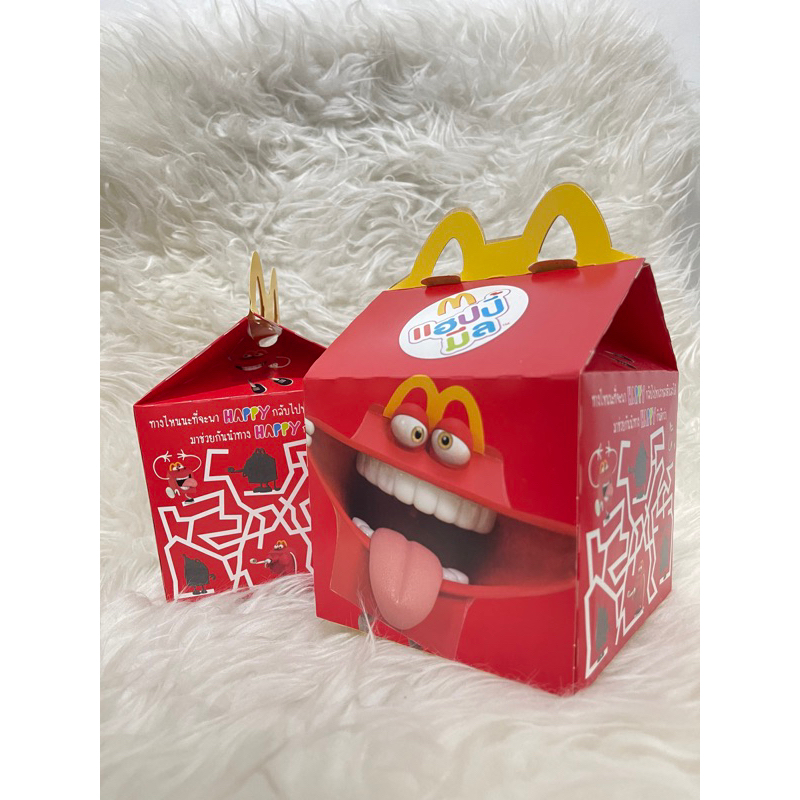 กล่องเปล่า กล่อง Happy meal mc