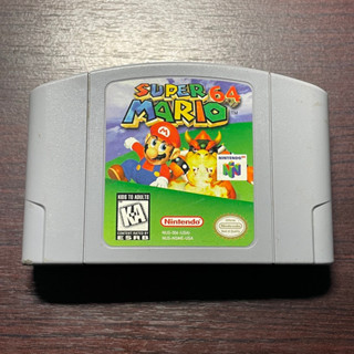 ตลับแท้ Super Mario 64 (US) N64