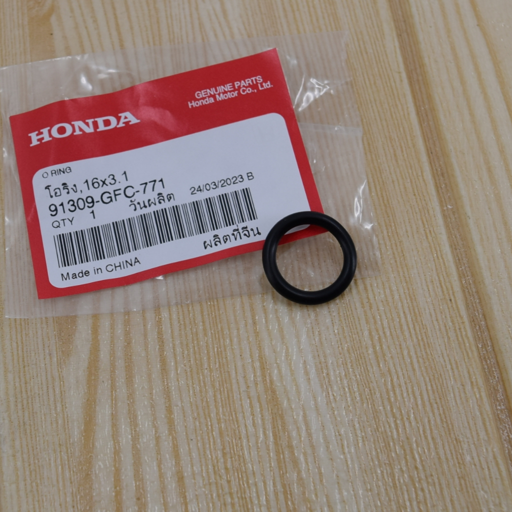 โอริงมอเตอร์สตาร์ท 16x3.1 (หมายเลข6) เวฟ/ดรีม 110i 2009-2024/เวฟ125i 2023 แท้ศูนย์ฮอนด้า ราคา/1ชิ้น 91309-GFC-771