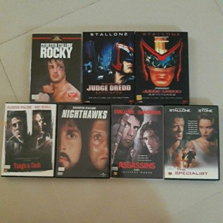 DVD ดีวีดี ลิขสิทธิ์แท้ ภาพยนตร์ของ ซิลเวสเตอร์ สตอลโลน(Sylvester Stallone)