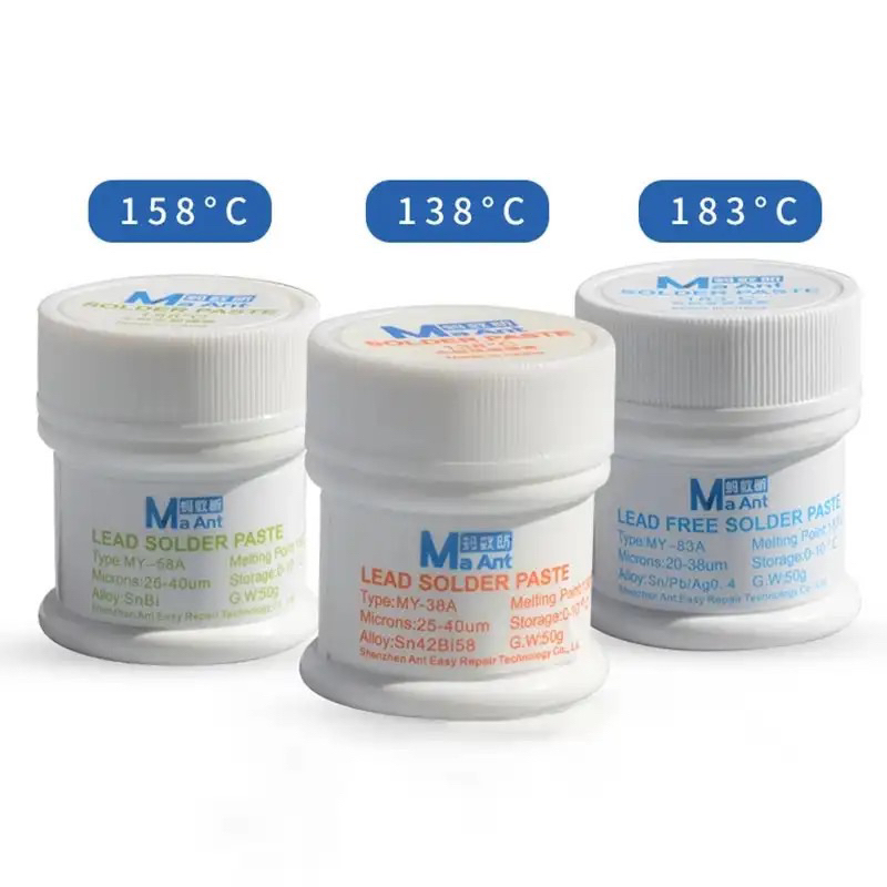 Ma Ant Professional บัดกรีตะกั่ว 158 องศา 183 องศา อุณหภูมิต่ํา สําหรับ  X XS Max