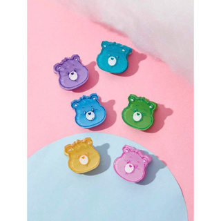 สินค้ามาใหม่❤️ พร้อมส่ง🌈 ชุดเซตกิ้ฟติดผมแคร์แบร์ของแท้ Care Bears เซต 6 ชิ้น