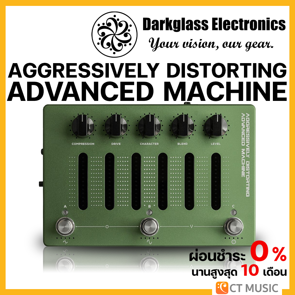 Darkglass Aggressively Distorting Advanced Machine เอฟเฟคเบส