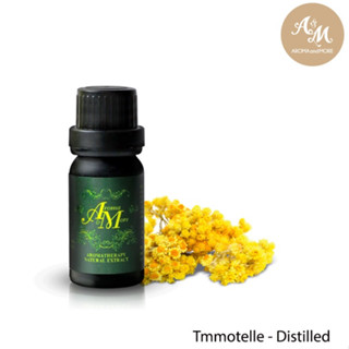 Aroma&amp;More  Immortelle (Helichrysum) Essential oil 100%  distilled น้ำมันหอมระเหยอิมมอคแตล 100% , France  5/10/30ML