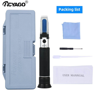 RCYAGO นักวิทยาศาสตร์ และนักวิทยาศาสตร์Beer Wort and Wine Refractometer,brewing refractometer brix