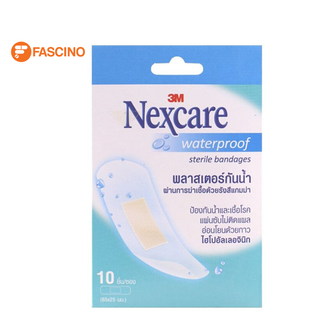 3M NEXCARE พลาสเตอร์กันน้ำ ขนาด 65X25 มม. - 10 ชิ้น / ซอง