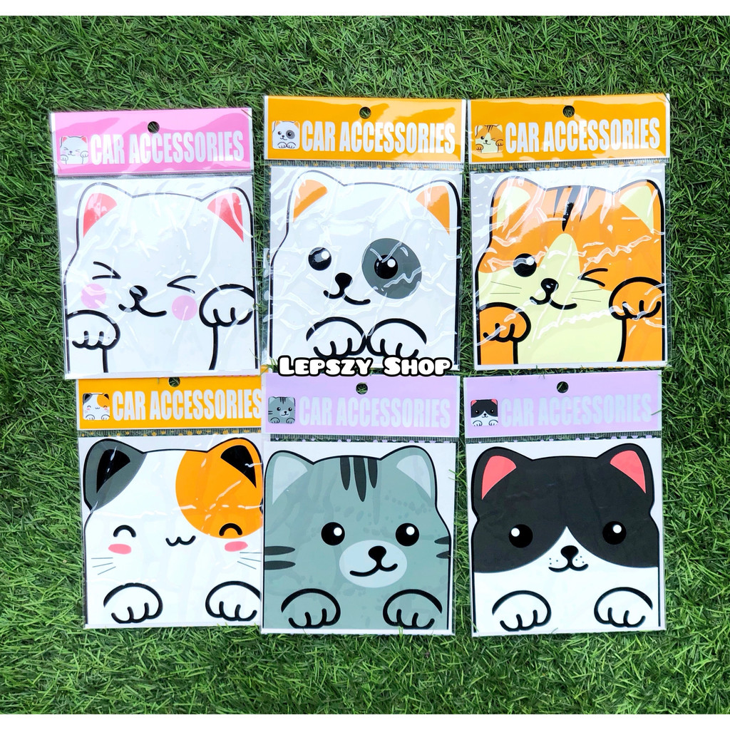 สูญญากาศติด พรบ ที่ใส่พรบ ลาย แมว 1