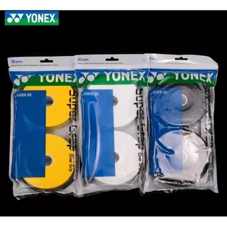 🛒(พร้อมส่ง) YONEX รุ่น AC102EX-30 (แพ็ค 30 ชิ้น) Super Grip กริ๊ปพันด้าม สินค้ารับประกันของแท้ 100%