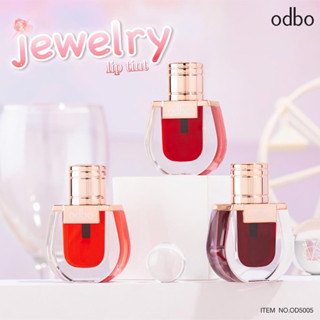 (🔥ของแท้/ส่งไว🔥) odbo jewelry lip tint ลิปทินท์ สีชัด ติดทน OD5005