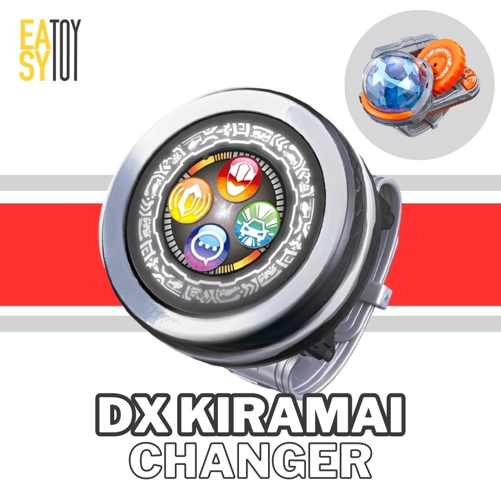 DX Kiramai Changer &amp; Shiny Kiramai Changer ข้อมือแปลงร่างคิรา (ที่แปลงร่าง เซนไต คิราเมเจอร์ Kiramager)
