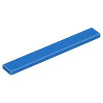 LEGO PART No: 4162 (ชิ้นส่วนเลโก้แท้) Tile 1 x 8