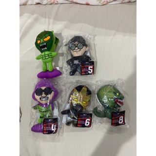 Marvel Studio Sunny Side Up Happy Kuji Vol.2 Spider-Man No Way Home Villains Mascot Plush Charm Award 5 Pieces