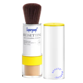 SUPERGOOP! (Re)setting 100% Mineral Powder Broad Spectrum Sunscreen SPF 35 PA+++ (สี: Medium)