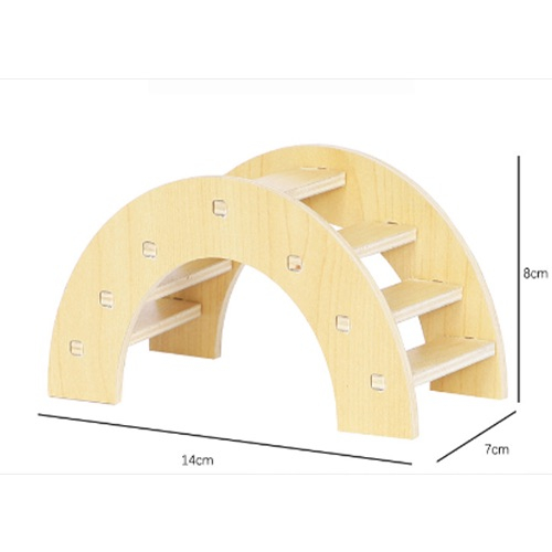 บ้านหนู บ้านแฮมสเตอร์ ของเล่นแฮมเตอร์ Hamster House ใส่ในกรงของน้องมีพื้นที่เล่น (แบบ96)