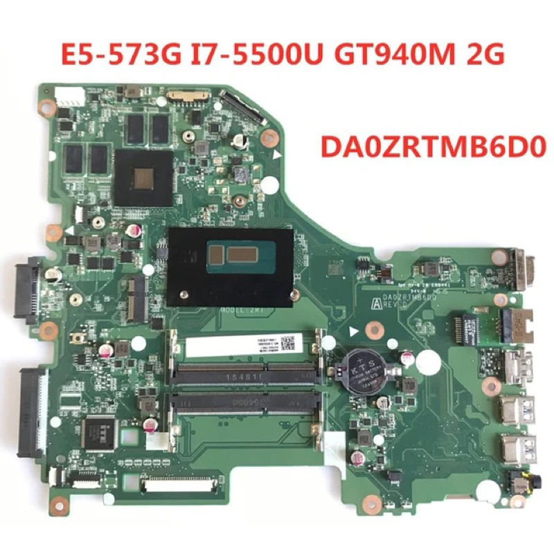 Acer Aspire E5-573G E5-573 V3-574G CPU i3 -5005U GT940M Test work