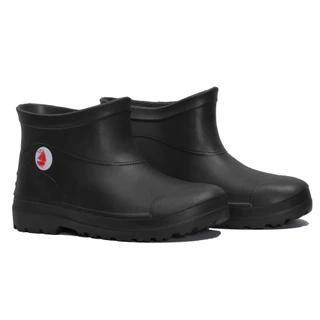 รองเท้าบูทกันฝนชาย หรือหญิง ข้อสั้น 6 นิ้ว สบายเท้า นิ่ม รุ่น M-888-1 ทำจาก EVA สีเข้ม...ดำ น้ำตาลเข้ม