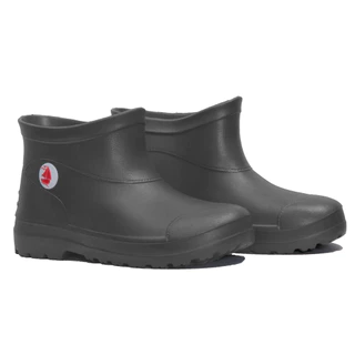 รองเท้าบูทกันฝนชาย หรือหญิง ข้อสั้น 6 นิ้ว สบายเท้า นิ่ม รุ่น M-888-1 ทำจาก EVA สีเข้ม...ดำ น้ำตาลเข้ม