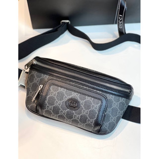 กระเป๋าคาดอกแบรนด์เนมgucci Size 25x14cm.