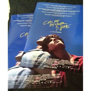 โปสเตอร์หนัง ติดผนัง Call me by your name