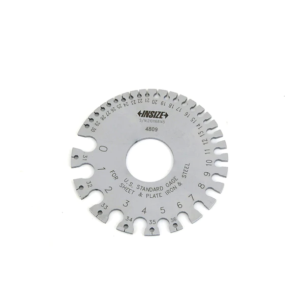เกจแบบ Sheet Metal(U.S. Standard Sheet Metal Gage) INSIZE รุ่น 4809 (**ภาพถ่ายจากสินค้าจริง**)(**สิน