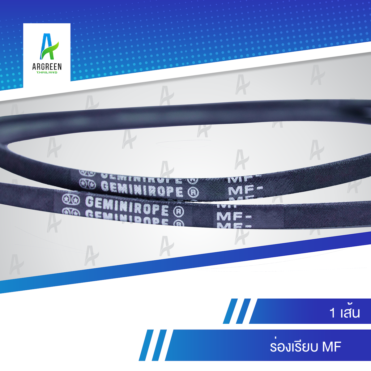สายพาน 2 ดาว GEMINIROPE MF 20 - 29 | V Belts สายพานเครื่องจักร อุตสาหกรรมการเกษตร รถ