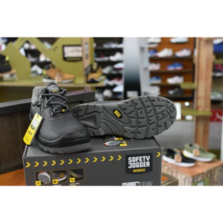 [ร้านนี้ Safety สุด] SAFETY JOGGER - BESTRUN S3 รองเท้าเซฟตี้ หัวเหล็ก แผ่นเหล็กกันทะลุ หนังแท้ รองเท้านิรภัย