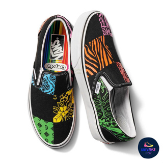 [ของแท้ ส่งฟรี จากไทย] VANS CLASSIC SLIP-ON - (CRAYOLA) DIY/TRACE YOUR DREAMS