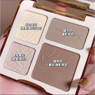 N320 Sweet Mint พาเลทคอนทัวร์ ไฮไลท์จมูก เนื้อฝุ่น กันน้ำ ติดทน