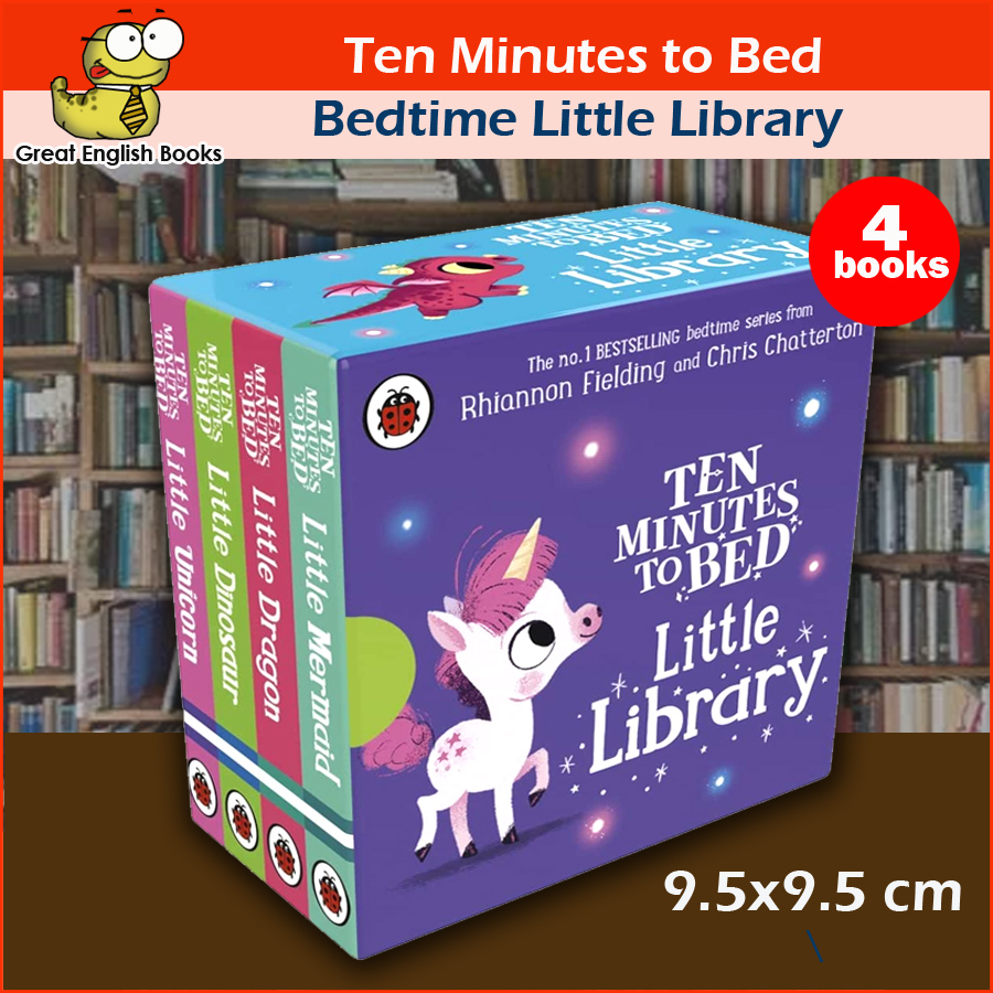 (ใช้โค้ดรับcoinคืน10%ได้) Original* หนังสือบอร์ดบุ๊คเล่มเล็ก Ten Minutes to Bed: Bedtime Little Libr
