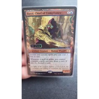 Baral, Chief of Compliance(Serial Number)197/500 การ์ด Magic the Gathering ของแท้