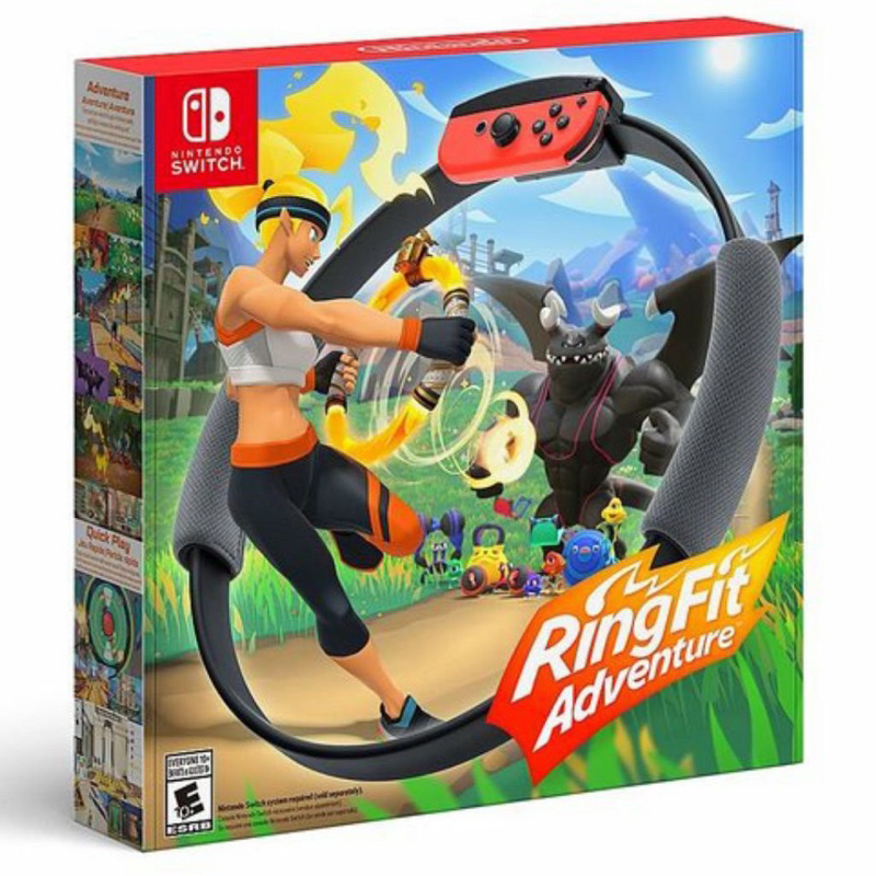 (พร้อมส่ง) แผ่นเกม RING FIT ADVENTURE NINTENDO SWITCH มือสอง